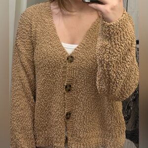Sanctuary Textured Knit Sweater in Beige